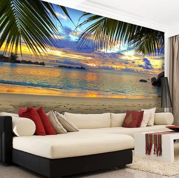 thi công tranh giấy dán tường 3D tại hải phòng